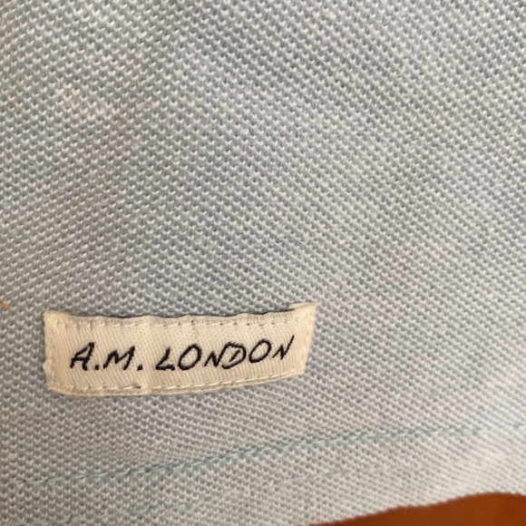 🇬🇧A.M. London Men’s Polo US M - Picture 3 of 6